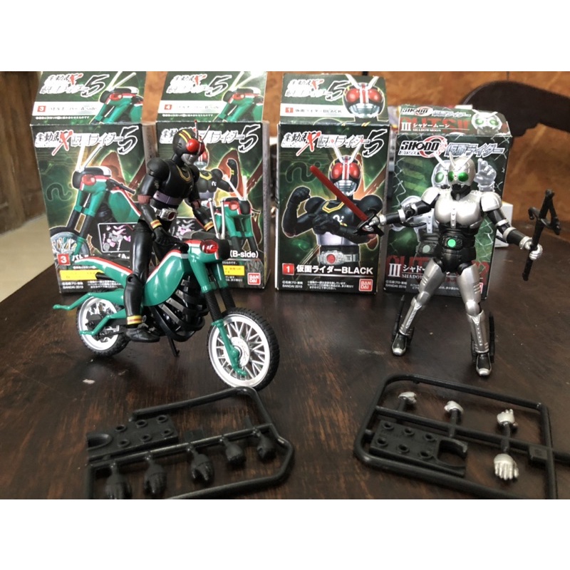 Bandai Shodo Kamen Rider Black Beetle Hopper Shadowmoon