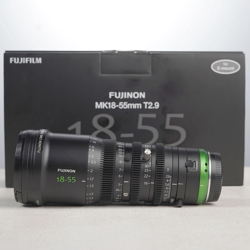 Fujifilm Fujinon MK 18-55 T 2.9 Bekas Like New Lengkap