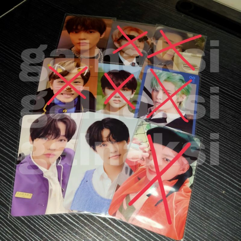 wts pc nct dream u 2021 chenle dreaming trading card keycard sg22 season greeting 2022 bene benefit 