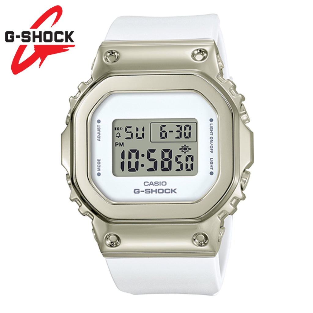 Jam Tangan Casio Gshock Digital GMS-5600 Fullset Auto Light-HITAM ROSE