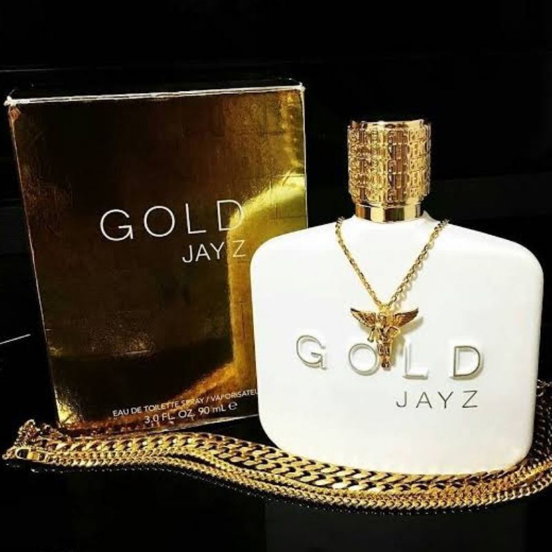 GOLD JAY Z MEN GOLD EAU DE TOILETTE SPRAY EDT 90 ML PENGHARUM BADAN