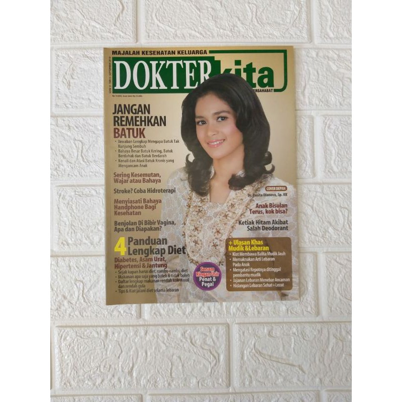 Majalah Kesehatan Keluarga DOKTER KITA Preloved