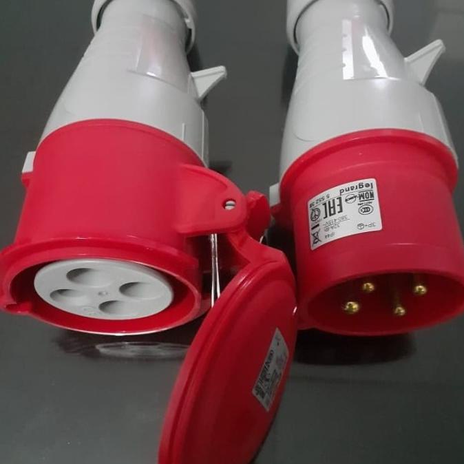 Connector Legrand/Plug Mounting (3 phase ) 4 pin 32A - 1 set ada stock