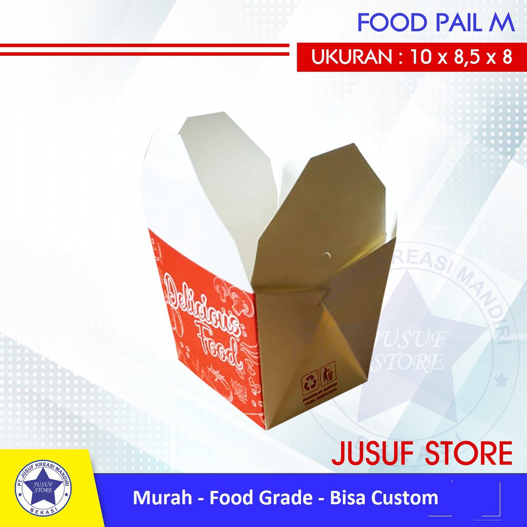  KEMASAN  RICE BOX  FOOD PAIL DUS RICE BOX  Cetak Universal M 