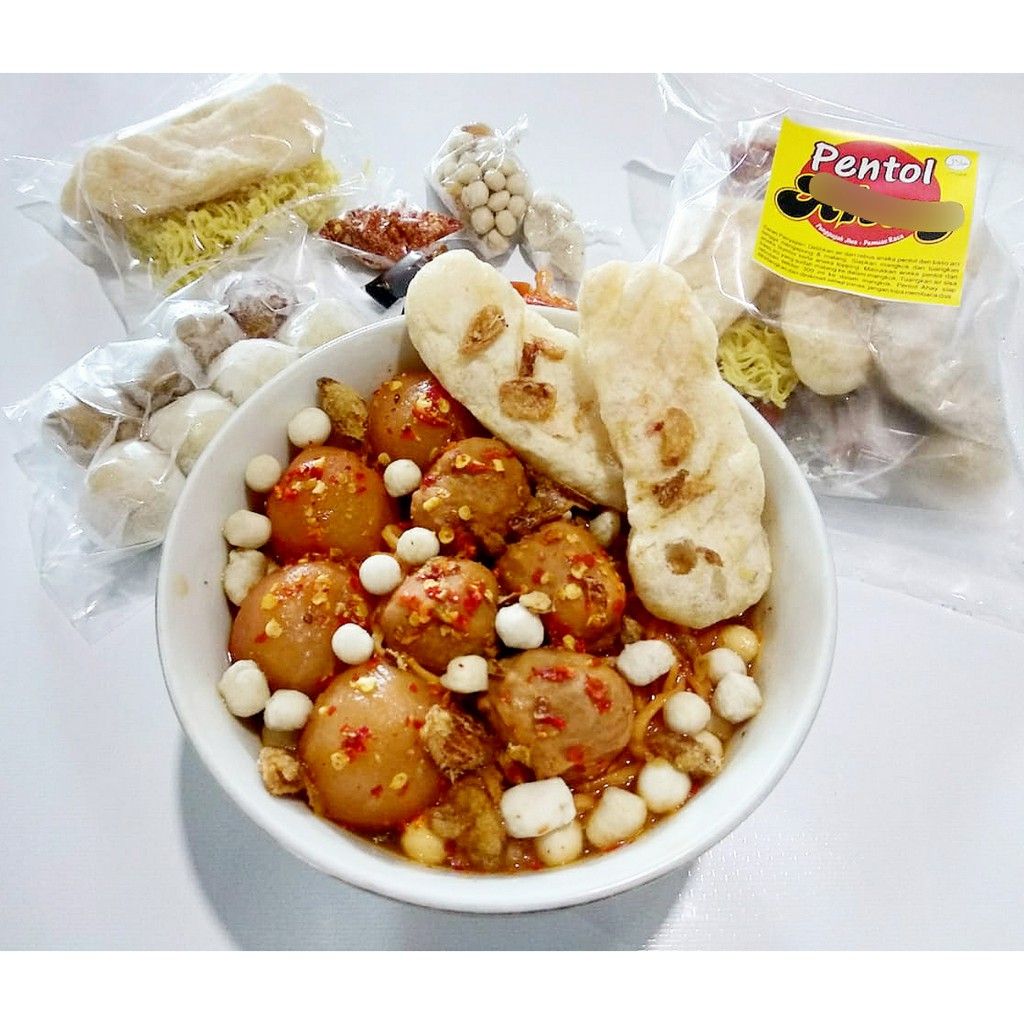 

Pentol mix Bakso aci - pentol ahay instan