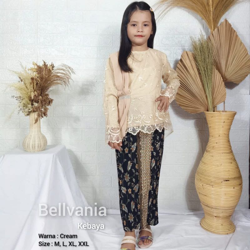 Set Kebaya Aurora Anak Terbaru / Setelan Anak Perempuan / Kebaya anak Model Terbaru