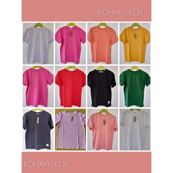 KAOS ANAK POLOS KOHAKU KEN