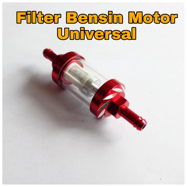 Filter Bensin Motor Transparan CNC