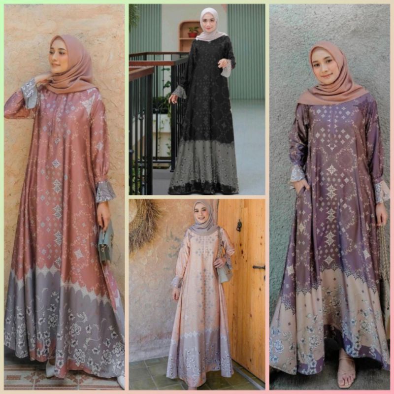 Gamis Maxmara Lux Dress Maxmara Luxury Gamis Muslim