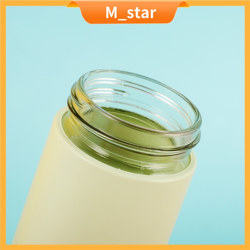 Botol Kaca Thermos/Botol Minum Model Lucu Nice Day Unik BPA FREE-6