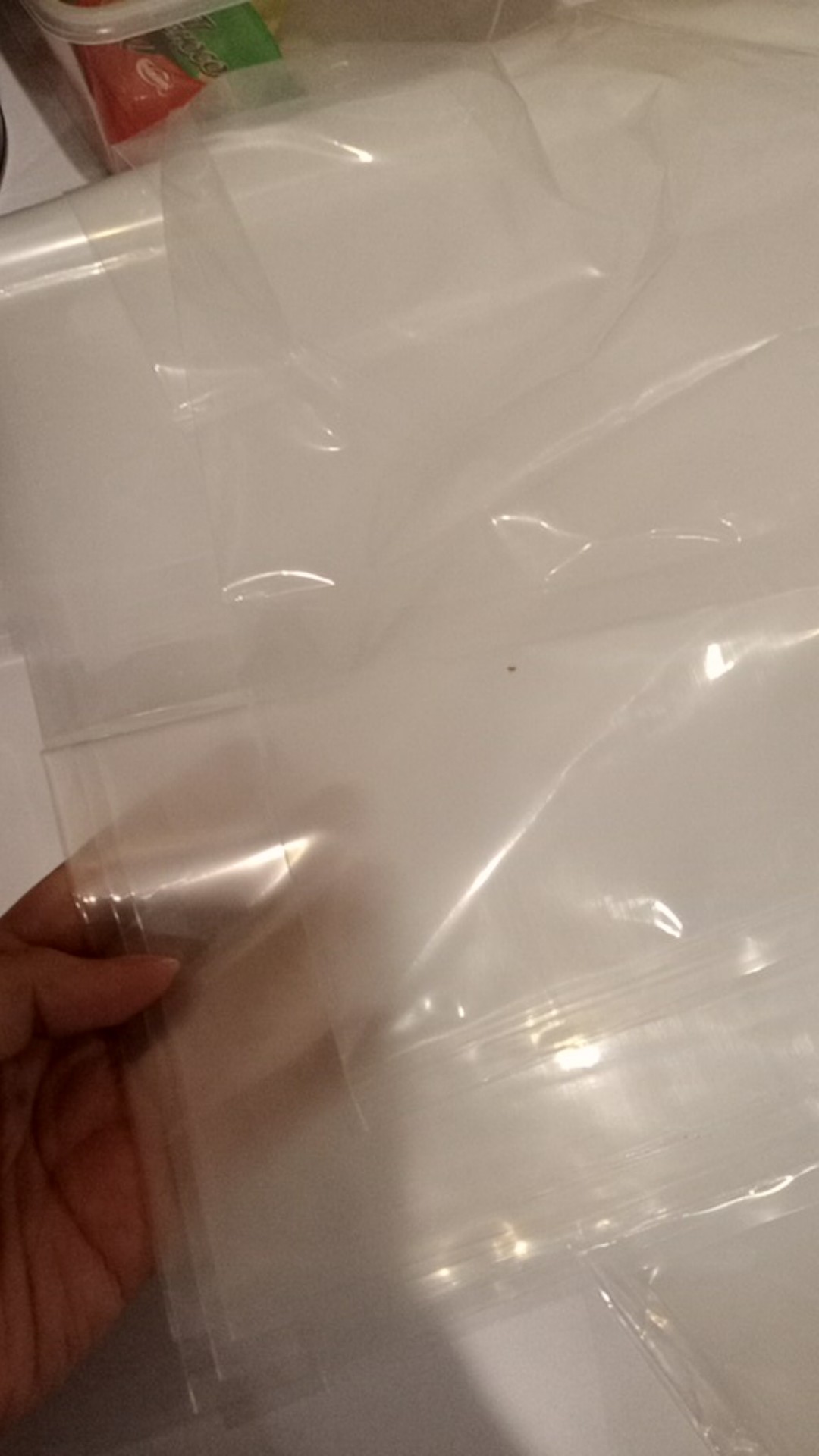 Kantong Plastik Bening Pe Tebal Besar 75x130 Plastik Laundry Jumbo Putih 75 X 130