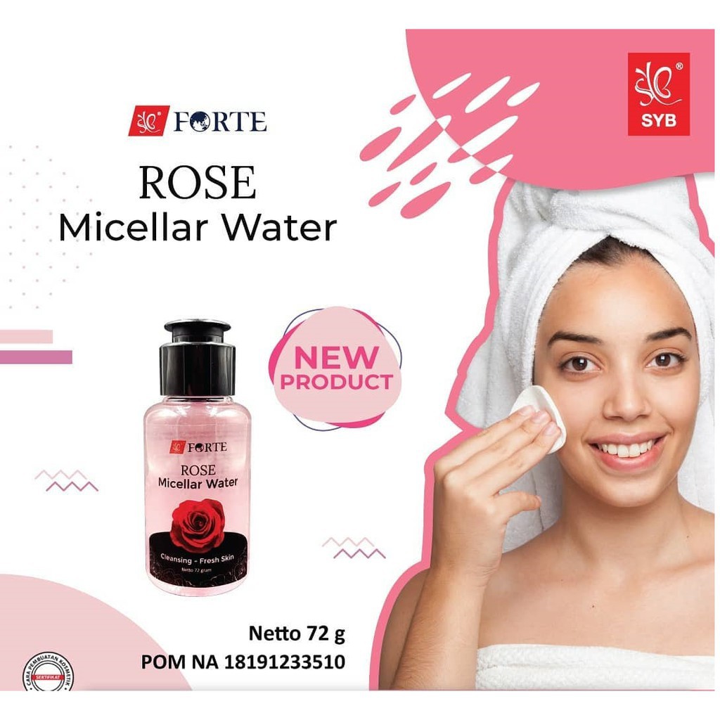 SYB Forte Rose Micellar Water 72gr