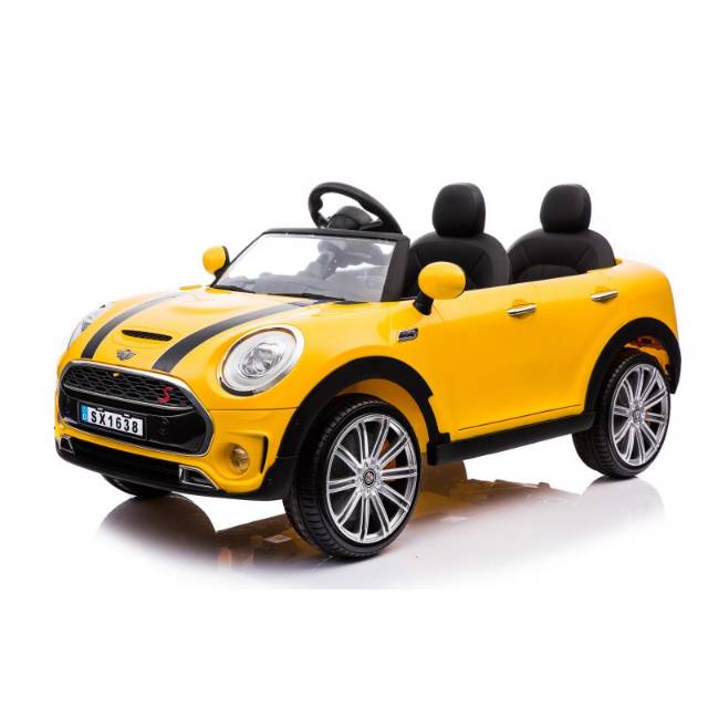 Jual Mainan anak Mobil aki MINI COOPER TWIN (ADA TOKO OFFLINE SURABAYA