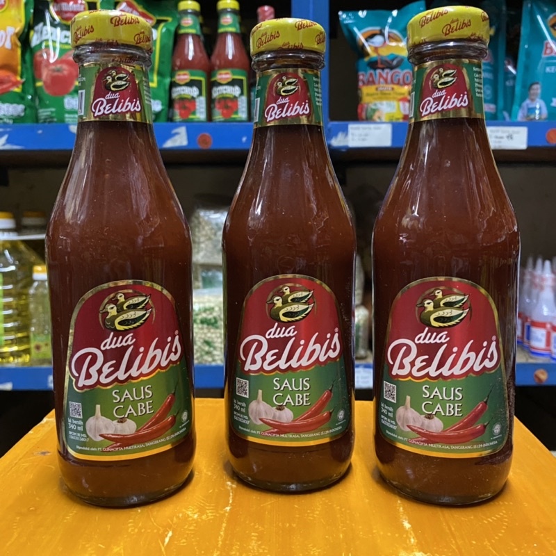 

(340ml) Saus cabe belibis/ Sambal saus cabe/ Saus cabe dua belibis