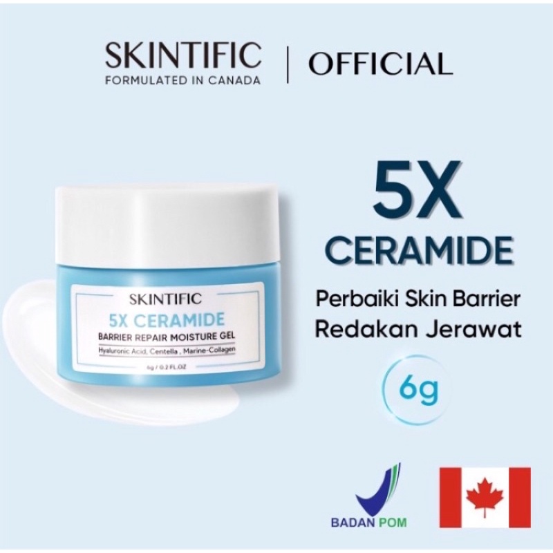 [BPOM] Skintific 5X ceramide barrier repair moisture gel