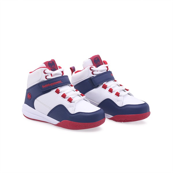 Bubble Gummers Sepatu Anak O-Michael Bright White Navy - 3011325