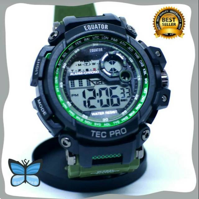 Jam tangan equator jam tangan outdoor jam tangan pria