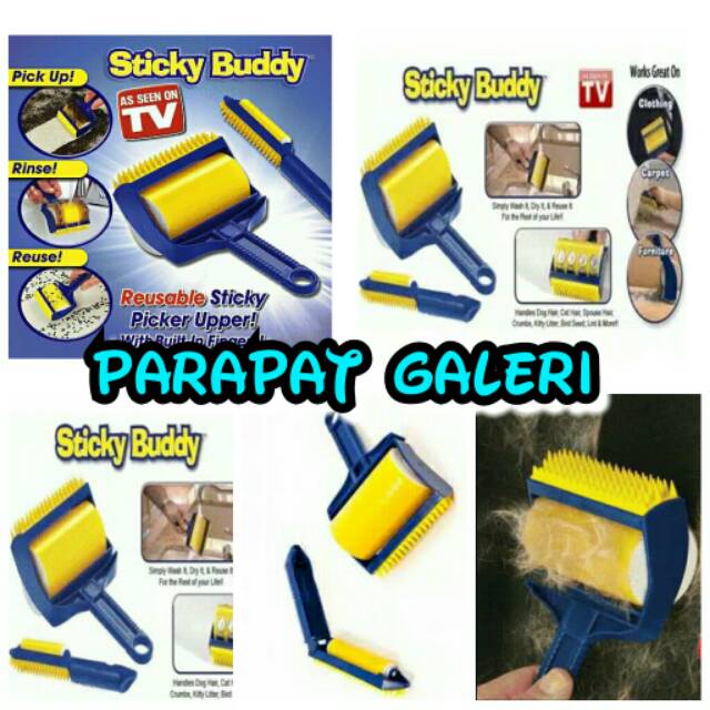 Roll Pembersih Bulu Sticky Buddy - Roll Pembersih debu