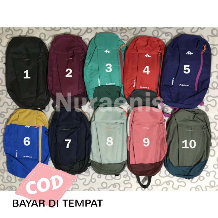 Termurah Quechua - Tas Ransel Arpenaz 10L Daypack Backpack Original 100% High Quality