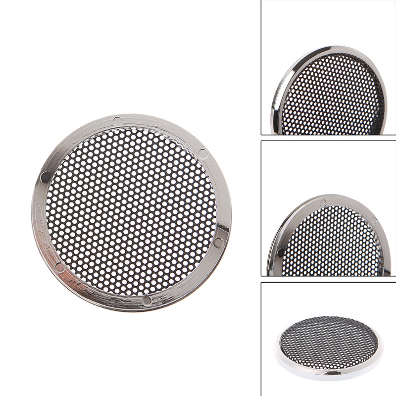 Btsg Cover Pelindung Speaker Subwoofer Bentuk Bulat Untuk Rumah / Mobil