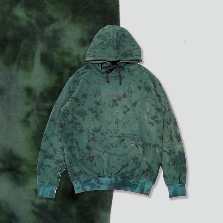 CRUSH EXP Jaket Hoodie Tye Dye JKC0576 - ARMY