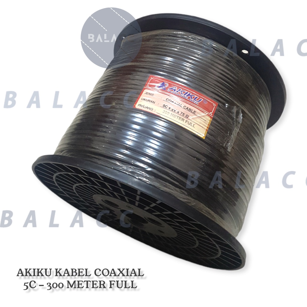 Kabel Antena Coaxial 5C 2V 75 Ohm 300 Meter / Kabel Coax 5c 300m