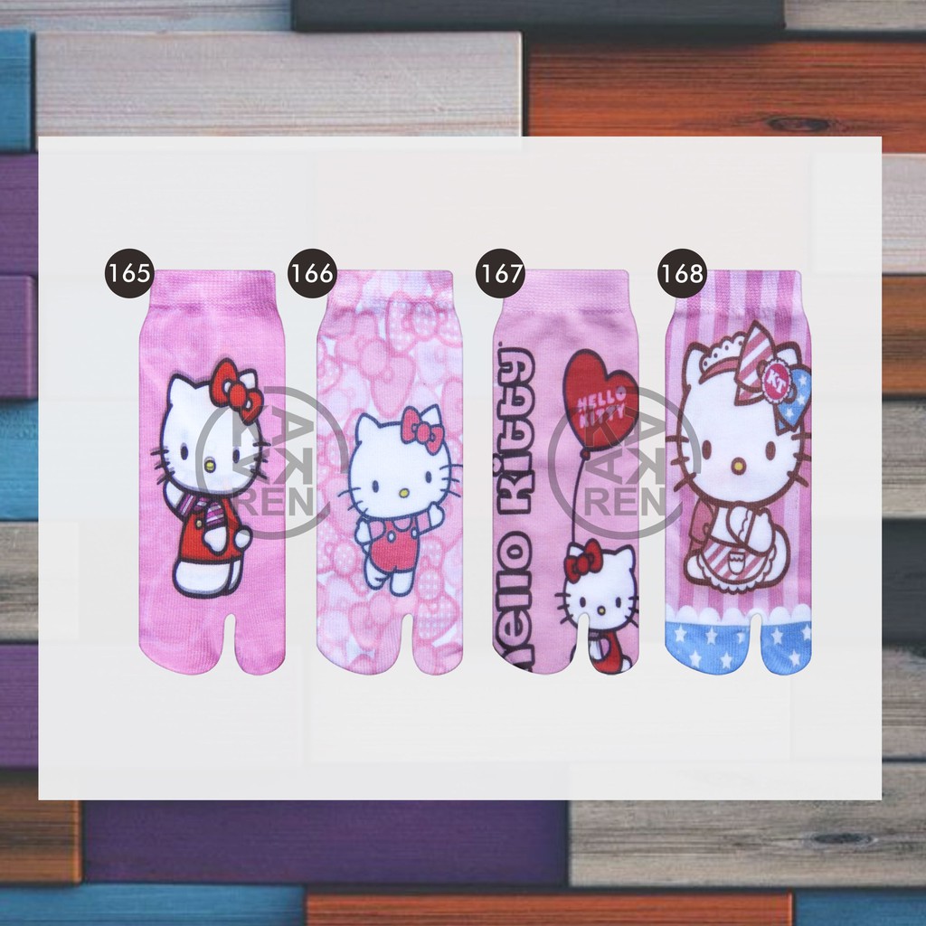 Kaos Kaki Jempol Anak Printing Karakter Hello Kitty I