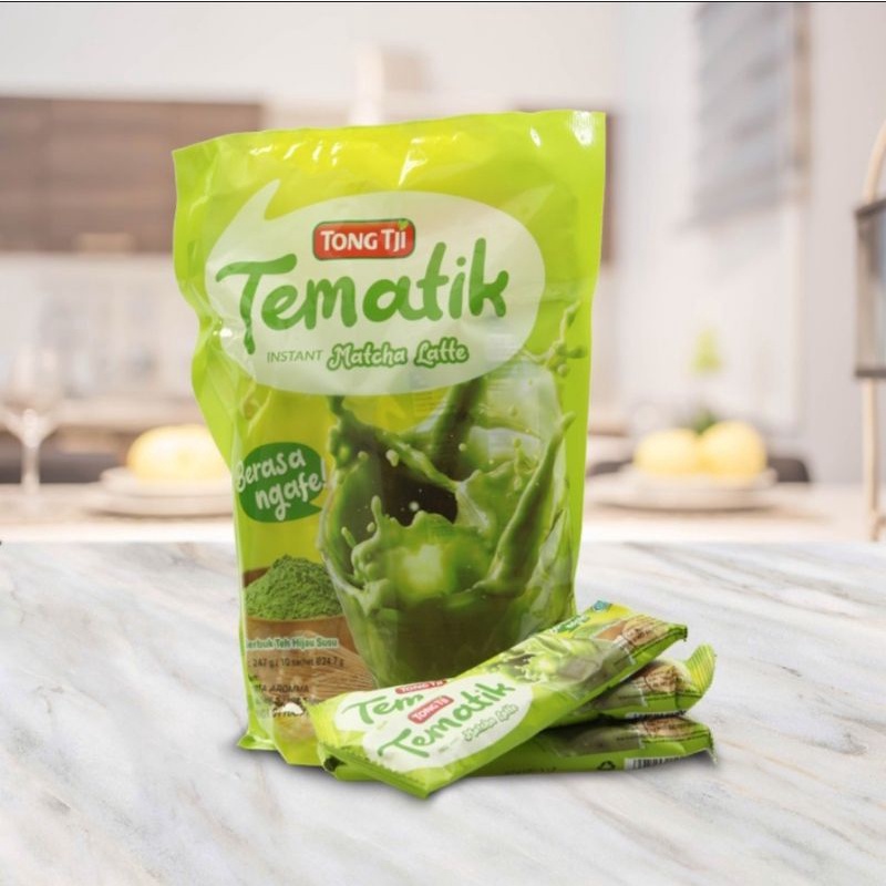 Tematik Matcha Latte isi 10s