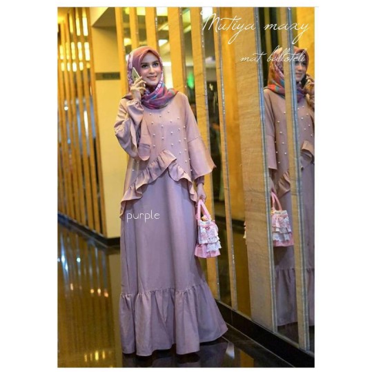 PBOT - MUTIYA DRESS // GAUN MAXY REMAJA DEWASA | OUFIT KONDANGAN SIMPLE GLAMOUR TERBARU SIMPLE