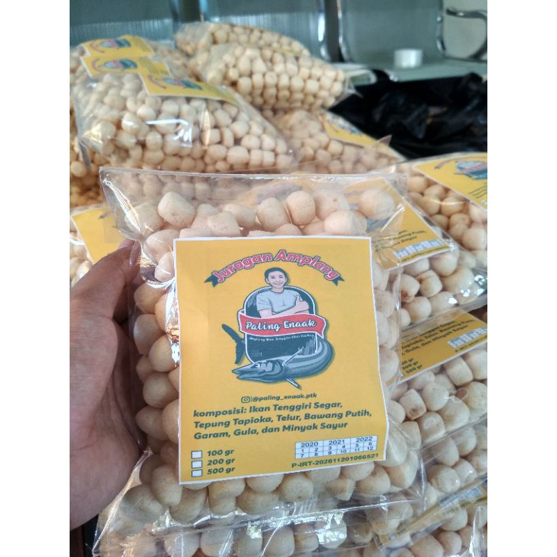 

Amplang PONTIANAK Ikan Tenggiri Paling enak 200gr