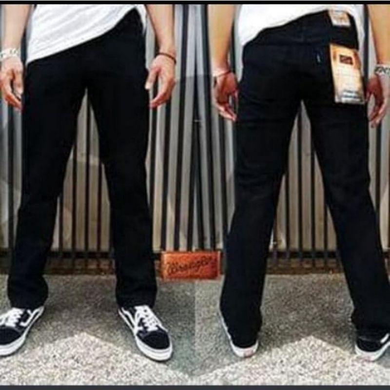 Celana Jeans Pensil Skinny Slimfit Panjang Slim Fit Hitam Pria Premium