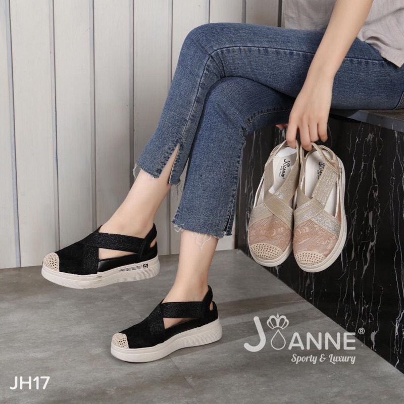 Sepatu Wedges Joanne #JH17