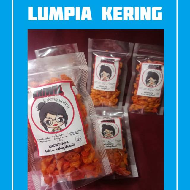 

Cemilan lumpia kering