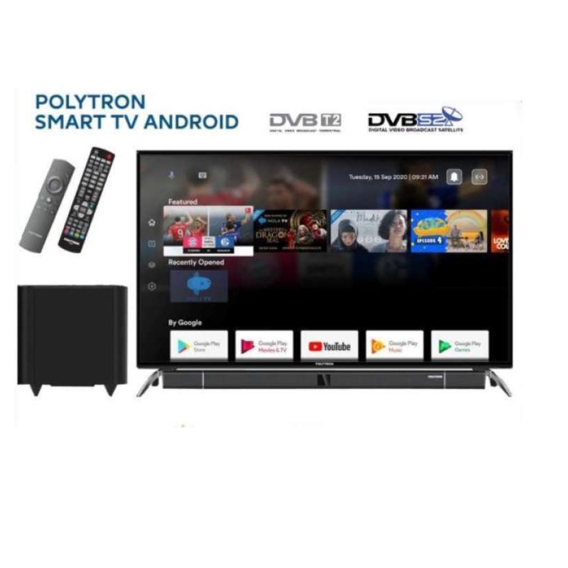 DIGITAL LED TV POLYTRON 50BUA8859 50 INCH SMART TV SOUNDBAR UHD 4K