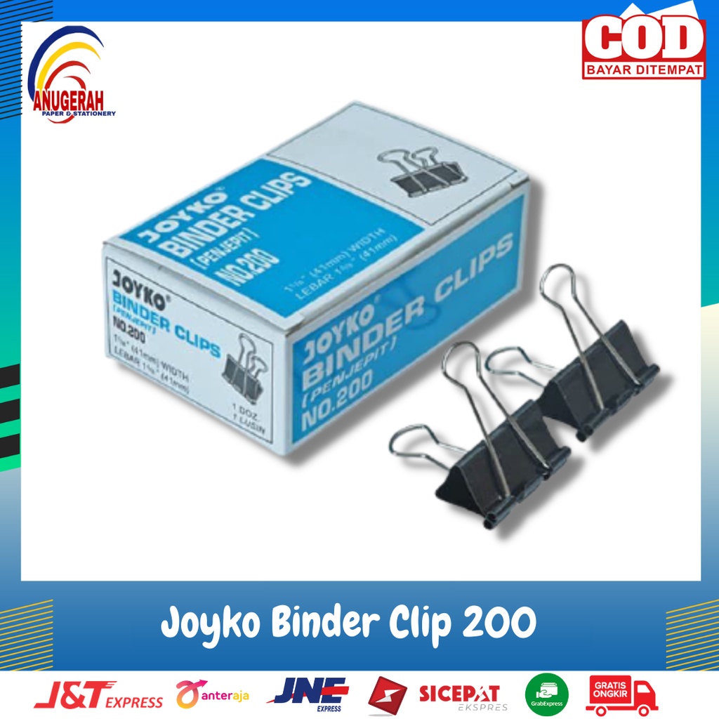 

Binder Clip Joyko No 200 (PCS)