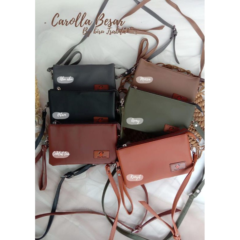 tas carolla chocoly by biru tsabita free 2 tali panjang dan pendek