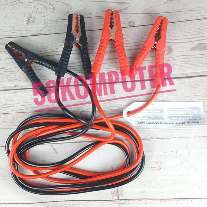 Kabel Jumper Aki Acuu Mobil Motor 800 Amp 3 Meter Kabel Booster Accu 800 Amp 3 Meter Autoleader Kabel Starter Jumper Leads Pure Copper 800 AMP 2.8 m