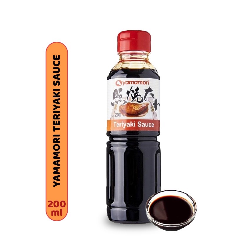 

YAMAMORI Teriyaki Sauce 200mL - Saus Bumbu Instant Teriaki Jepang 200 mL