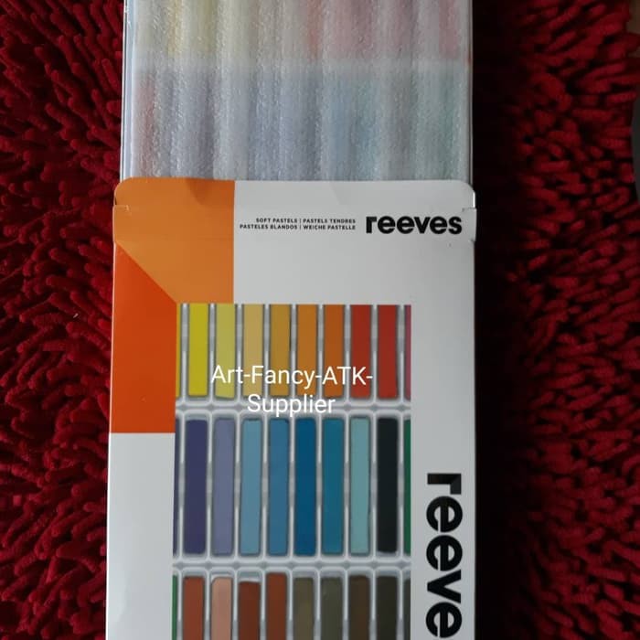 PALING LARIS - REEVES 24 SOFT PASTEL / HAIR CHALK CAT RAMBUT
