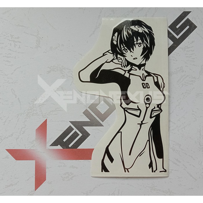 

Cutting Stiker Karakter Rei Ayanami - Evangelion