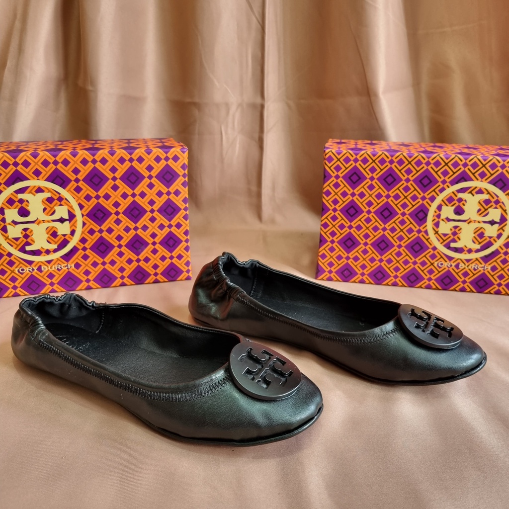 SEPATU TORY BURCH WANITA BALLERINA