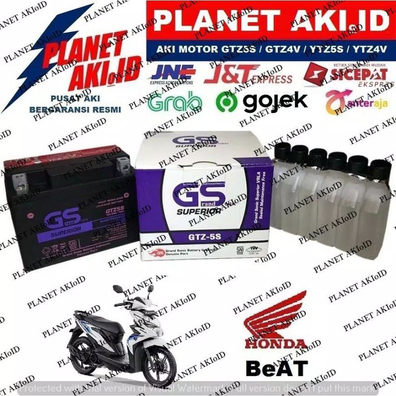 Aki Motor Beat Gs Astra