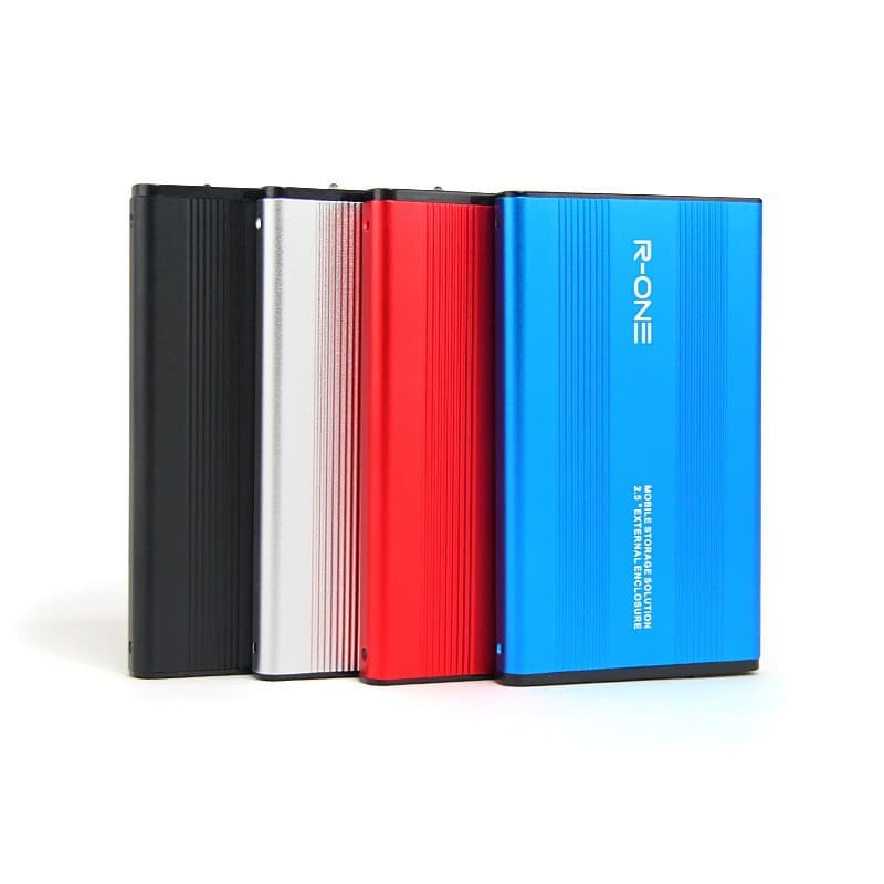 CASE HDD EXTERNAL 2.5&quot; USB 2.0 R-ONE HAYABUSA - HDD ENCLOSURE 2.5 INCH USB 3.0 CASING HARDISK R-ONE USB 2.0 COLOUR