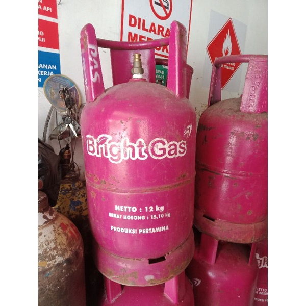 Tabung Bright Gas Elpiji 15kg + Isi Full Pertamina