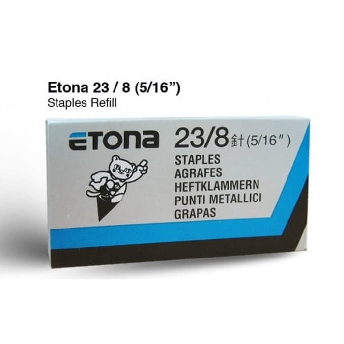 

ISI STAPLER ETONA 23/8 | REFILL STAPLES