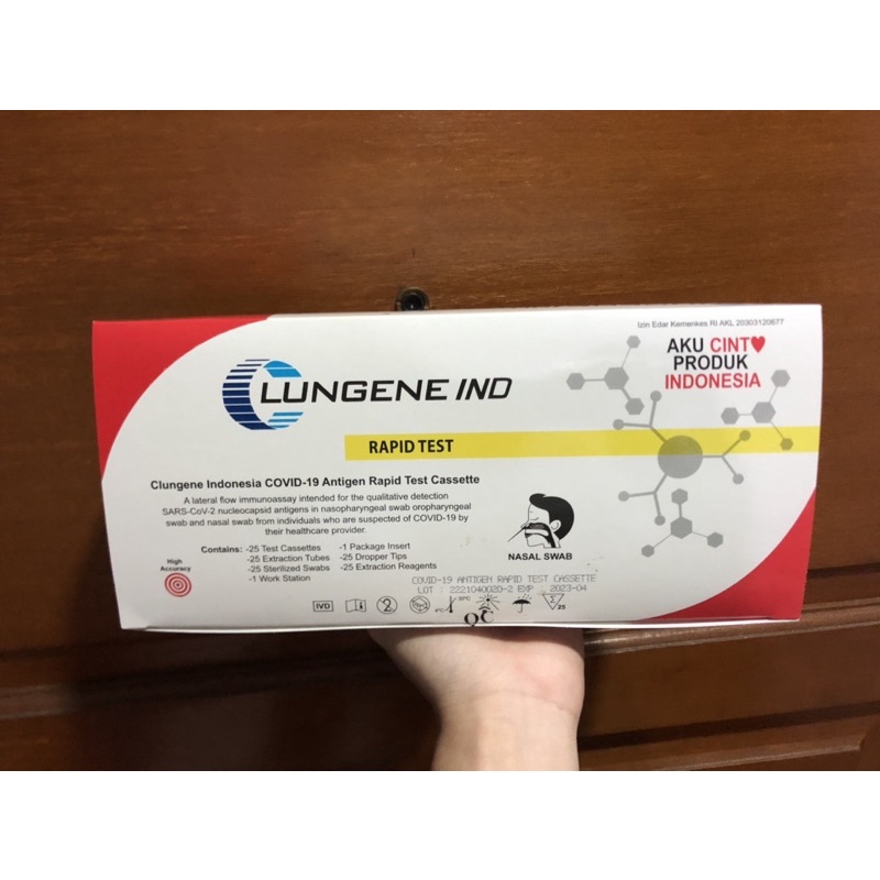 swab antingen anti-gen indo