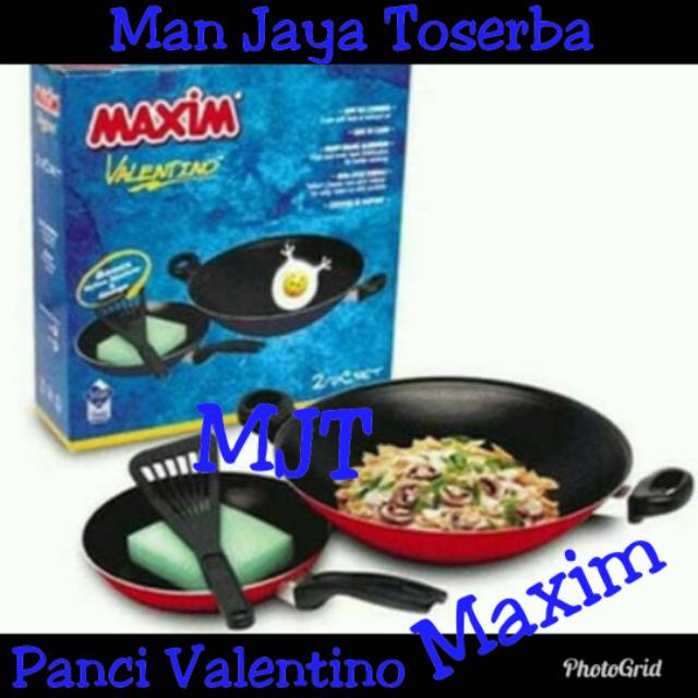 Maxim valentino 2pcs / Penggorengan maxim