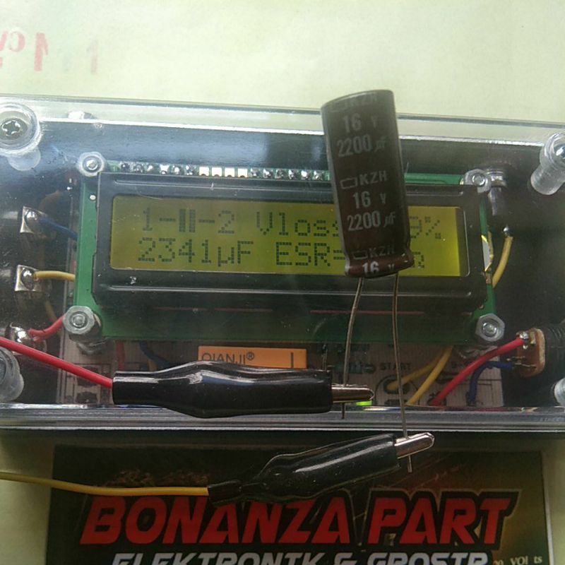 10pcs 2200uf 16v original isi 10 biji