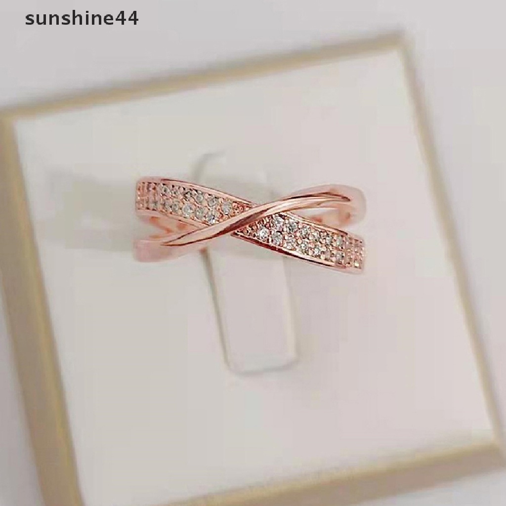 Sunshine Cincin Pelangsing / Pembakar Lemak / Terapi Menurunkan Berat Badan Aksen Berlian Untuk Wanita