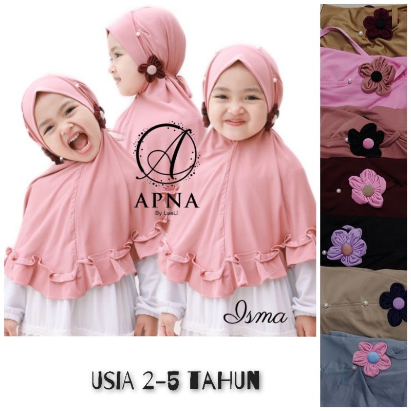 jilbab Anak isma by Apna